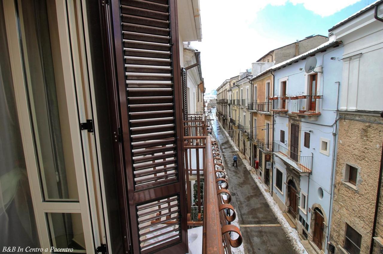 B&B In Centro A Pacentro Extérieur photo